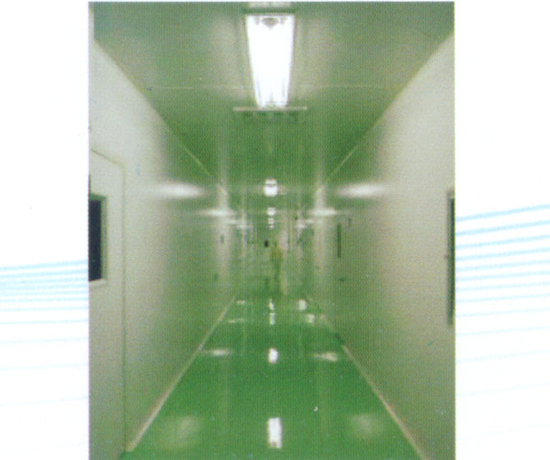 不锈钢斜边净化灯